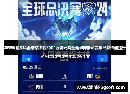 英雄联盟S14全球总决赛6000万美元奖金池如何推动赛事品牌价值提升